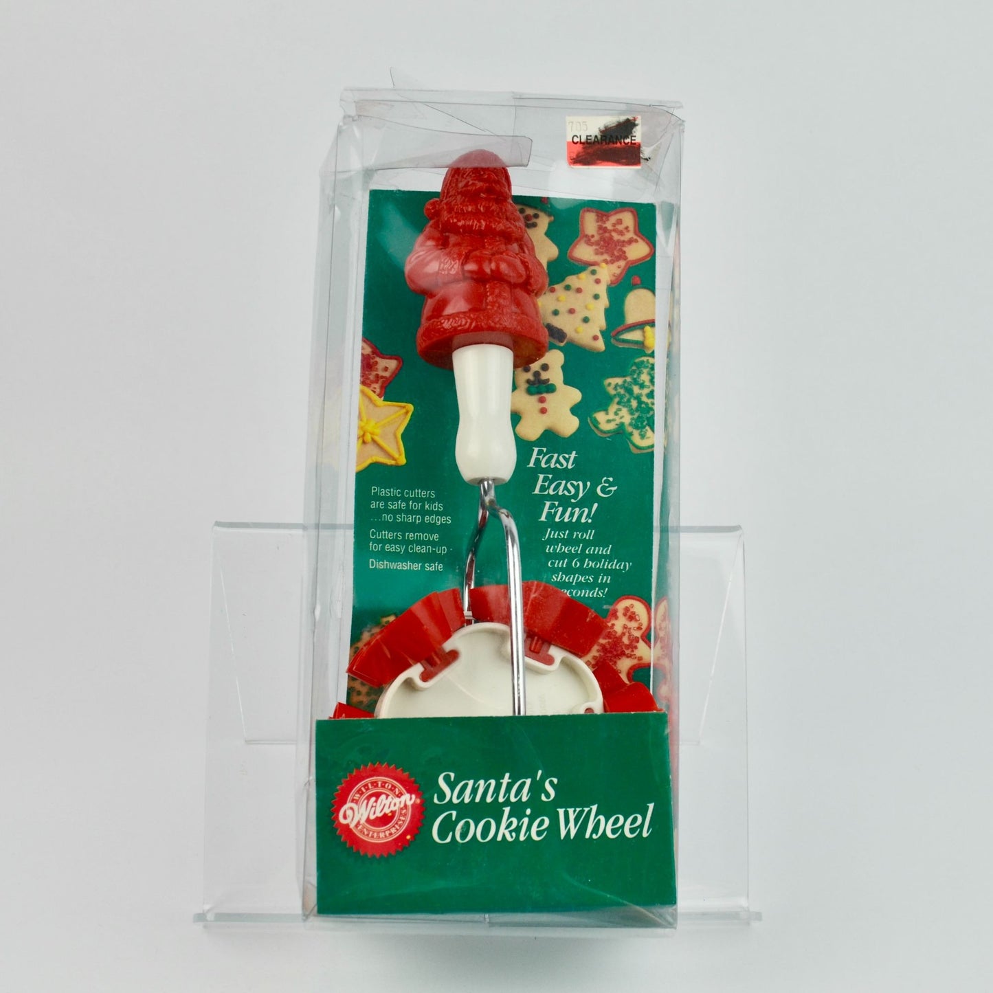 Wilton Santa's Cookie Wheel 1992 Vintage New in Package