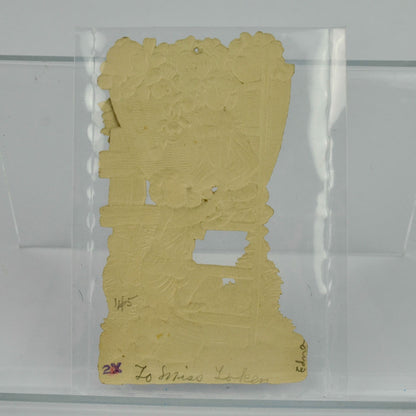 Vintage Valentine's Day Card Loving Greeting