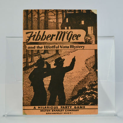 Fibber McGee Game Booklet ONLY 1940 Vintage