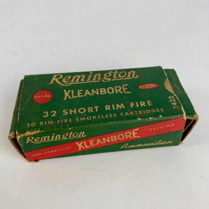 Vintage Remington Kleanbore 32 Short Rim Fire EMPTY BOX #8432