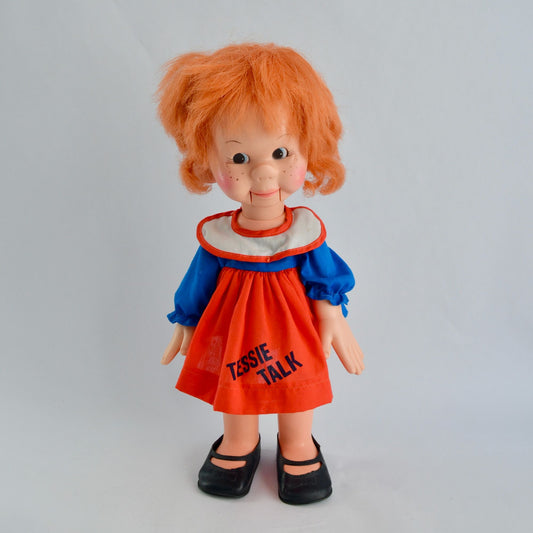 Horsman Inc. Tessie Talks Doll Ventriloquist 18" Original Clothing