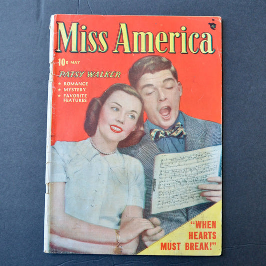 Miss America Magazine May 1949 Vintage Patsy Walker
