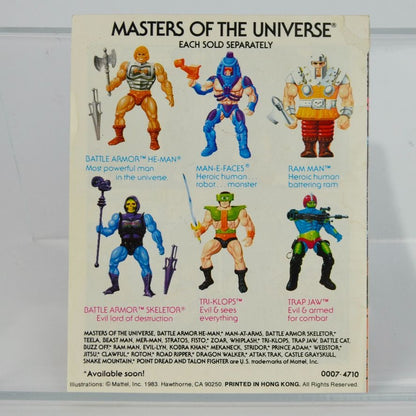 Masters Of The Universe Mini Comic He-Man Vs Geldor Secret Liquid Of Life 1983 Mattel Vintage