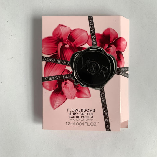 Viktor & Rolf Flowerbomb Ruby Orchid EDP .04 oz New