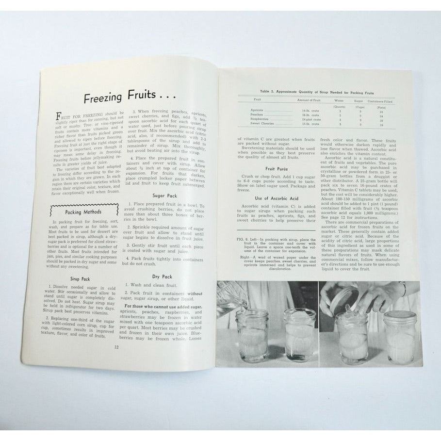 1958 Freezing Foods for Home Use Minnesota Agricultural Extension Service