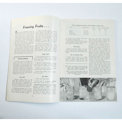 1958 Freezing Foods for Home Use Minnesota Agricultural Extension Service