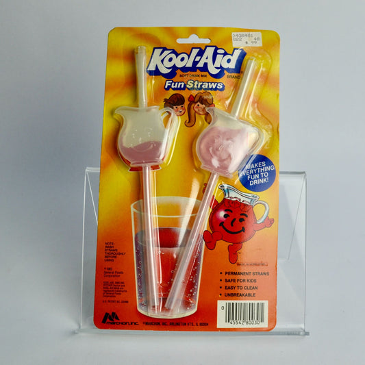 1985 Kool Aid Fun Straws NOS New in Package Vintage #2