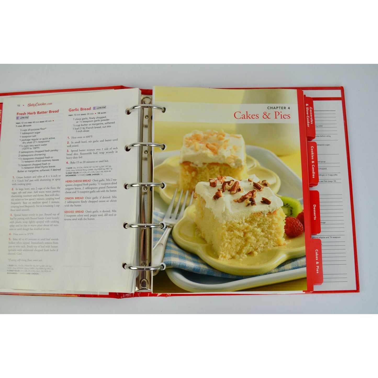 Betty Crocker Cookbook 2005 10th Edition Hardcover Spiral Bound
