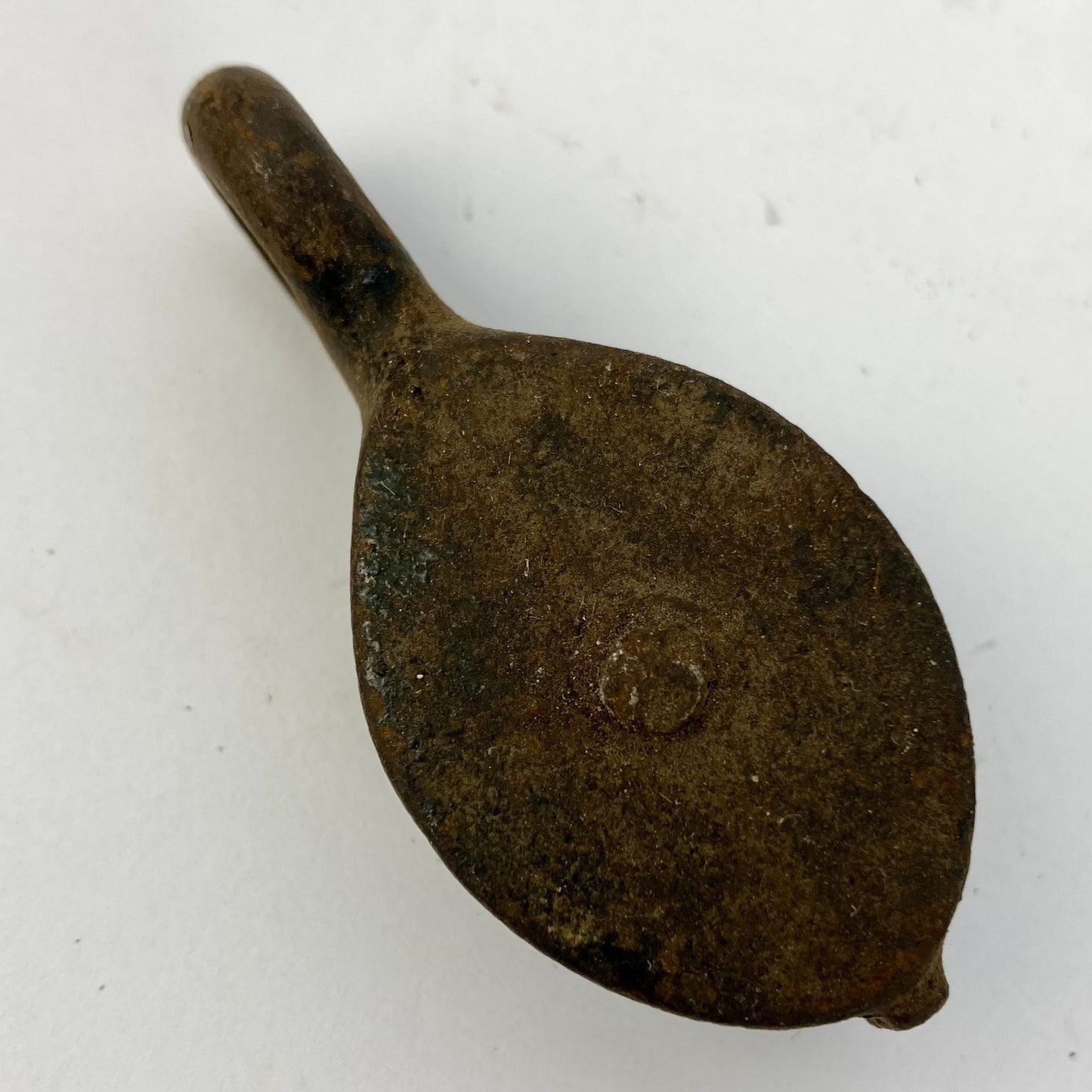 Antique Cast Iron Small Pulley Vintage Primitive