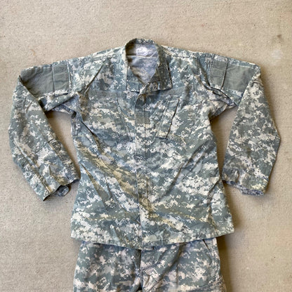 USGI ACU Blouse & Trousers SMALL-LONG Top & Bottom US Army Combat Coat Pants