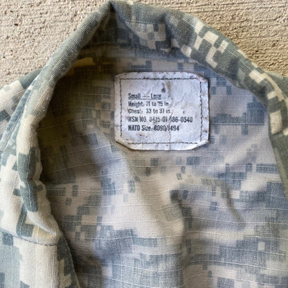 USGI ACU Blouse & Trousers SMALL-LONG Top & Bottom US Army Combat Coat Pants