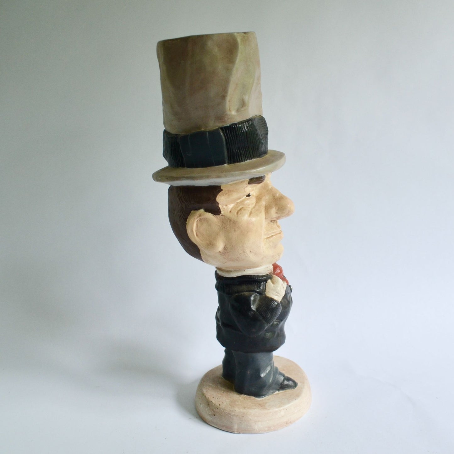 WC Fields ESCO Style 20 Handpainted Chalkware Figurine Vintage 16"