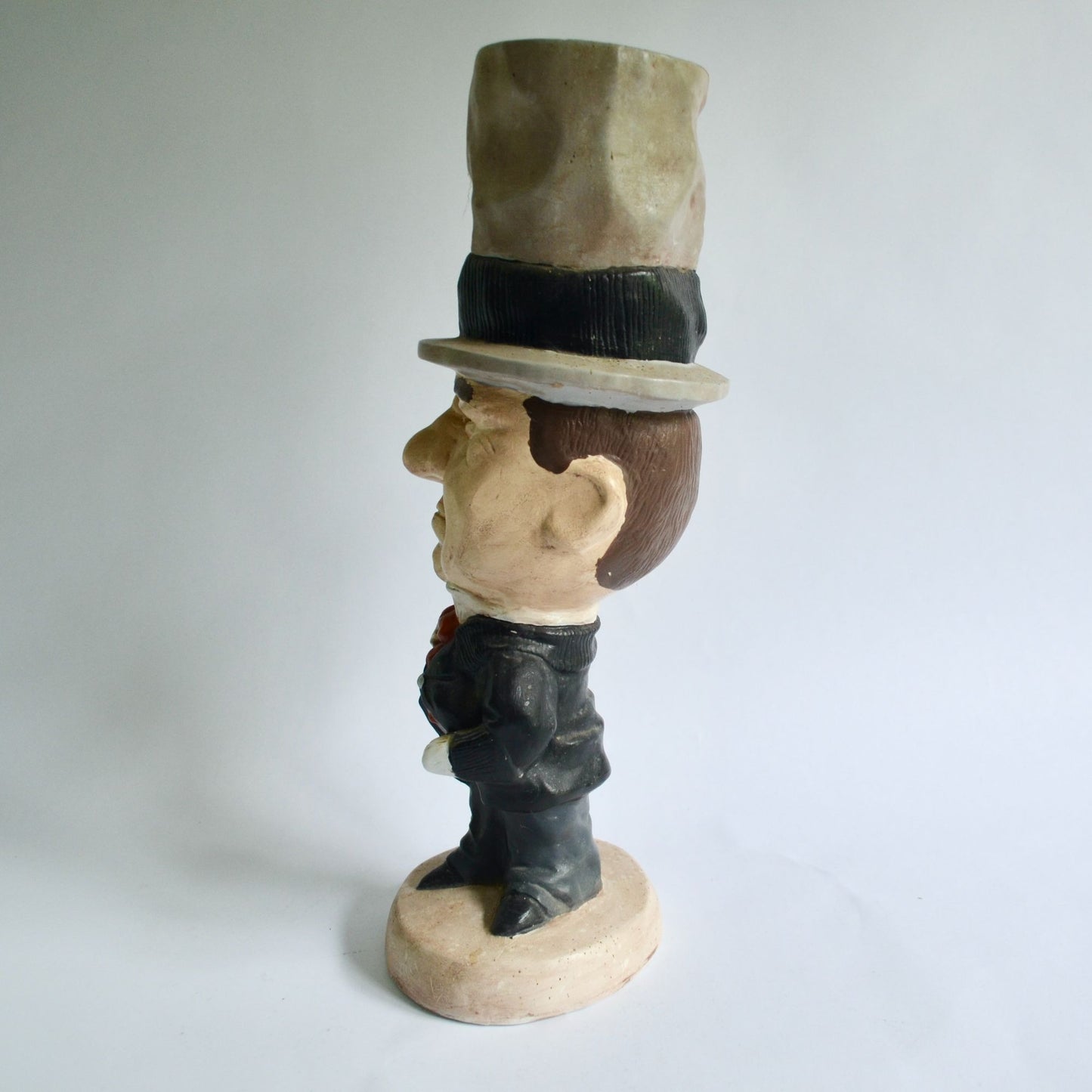 WC Fields ESCO Style 20 Handpainted Chalkware Figurine Vintage 16"