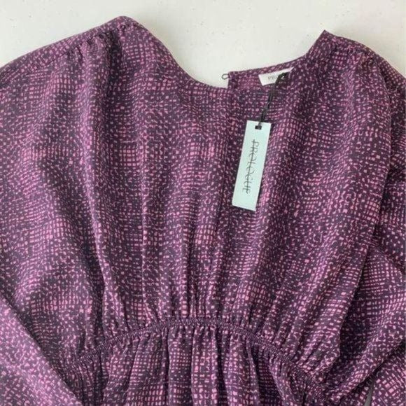 NEW Prologue Purple MIDI Dress Small
