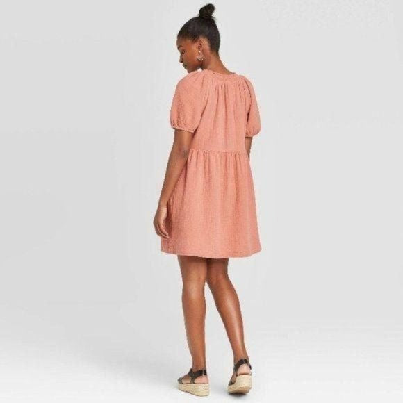 NEW Universal Thread Smocked Gauze Dress