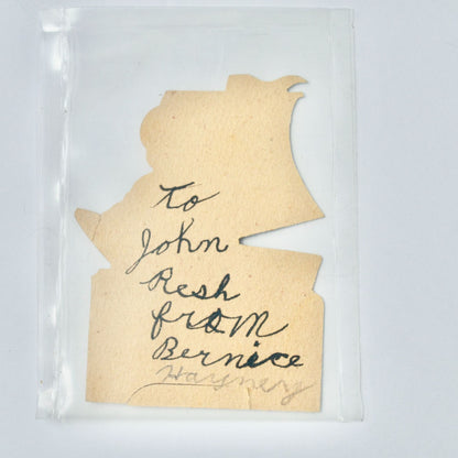 Vintage Valentine's Card You're My Sweetheart in Every Port