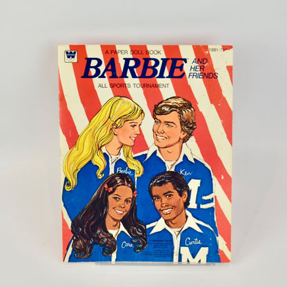 Whitman Barbie and her Friends Paper Doll Book 1975 CUT