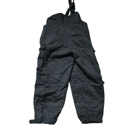 Vintage Sturm Military Insulated Trousers OD Green Bibs 1980's Made in Austria