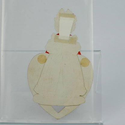 Victorian Antique With Love and Devotion Valentine Card