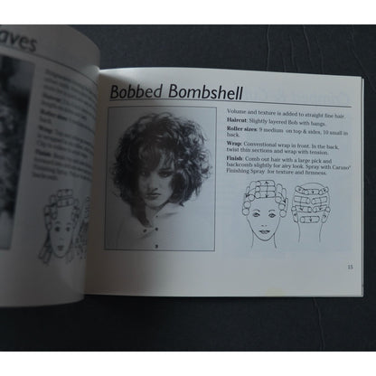 Richard Caruso Molecular Hairsetter Styling Guide Vintage Booklet