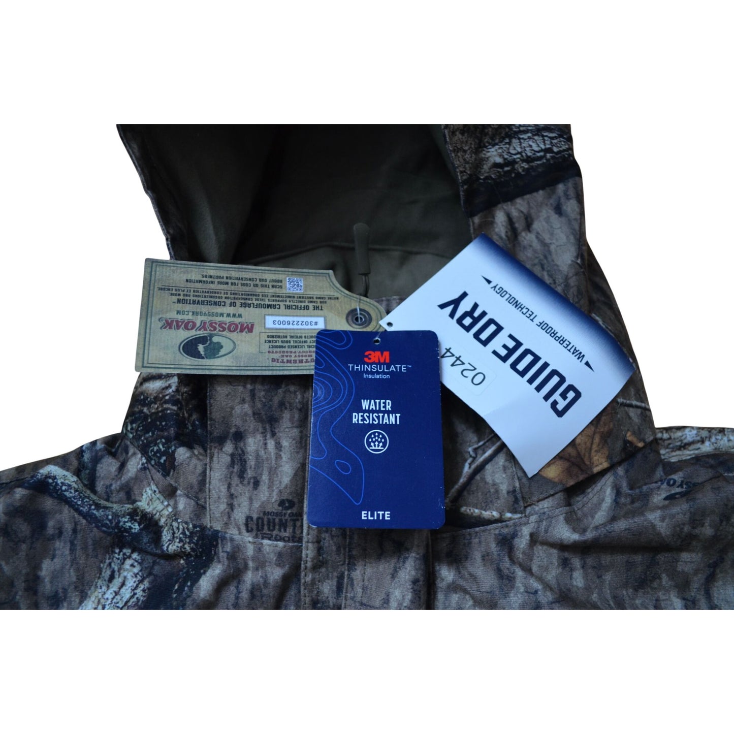 Guide Gear Mossy Oak Parka Size XL 3M Thinsulate 3-In-One Hunting Jacket NEW!