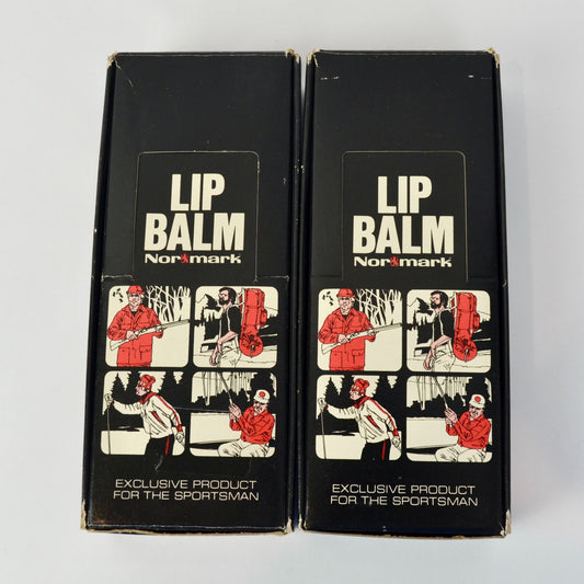 Normark Lip Balm Store Display Box Lot of 2 NOS