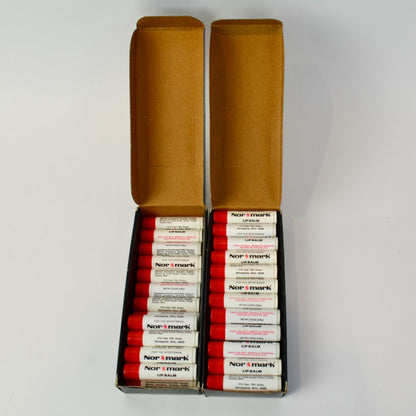 Normark Lip Balm Store Display Box Lot of 2 NOS
