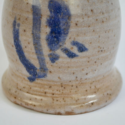 Pottery Stoneware Vase Amateur ? Unsigned 4.5"
