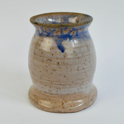 Pottery Stoneware Vase Amateur ? Unsigned 4.5"