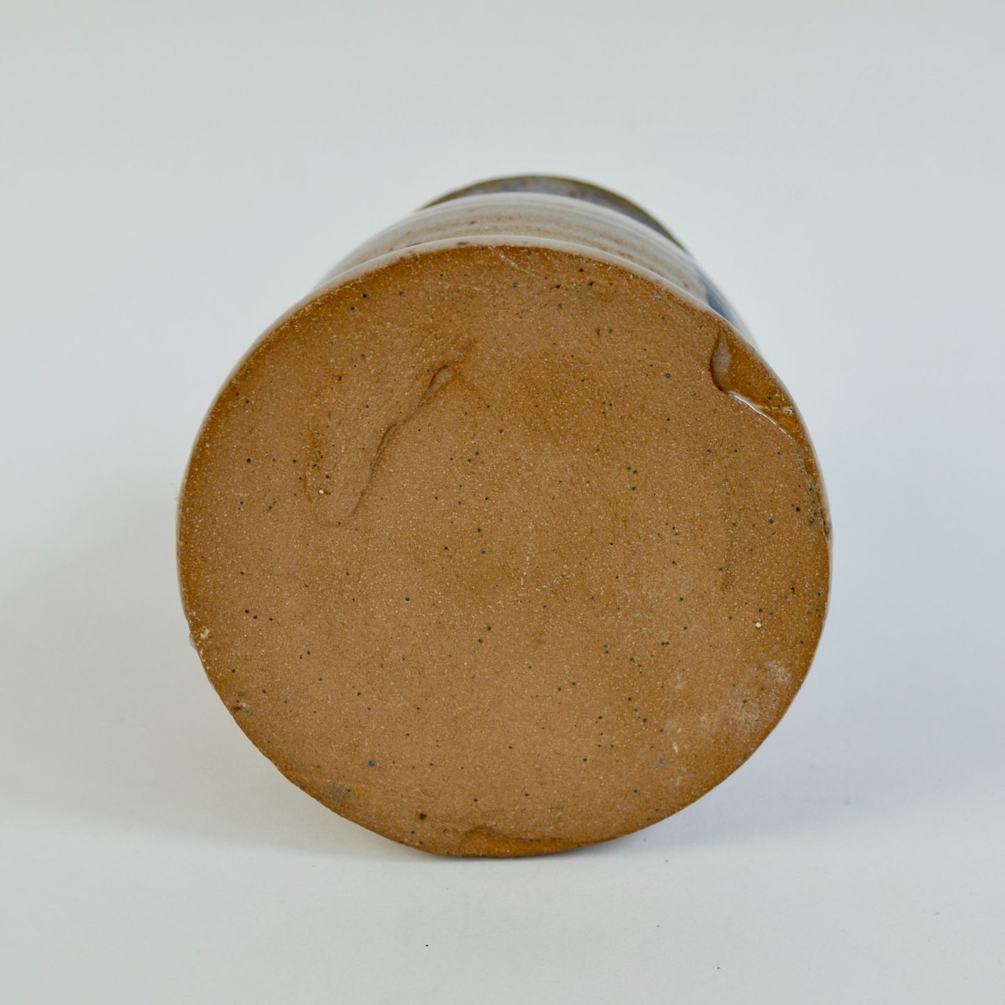 Pottery Stoneware Vase Amateur ? Unsigned 4.5"