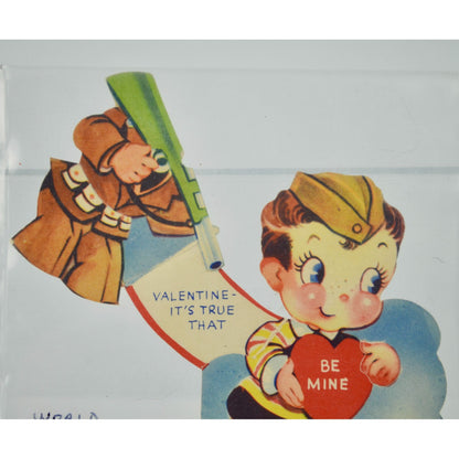 Vintage WWII Era Valentine's Day Card