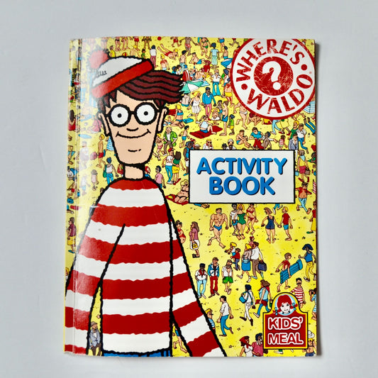 Wendys Kids' Meal Where's Waldo Activity Book 2010