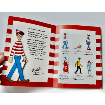Wendys Kids' Meal Where's Waldo Activity Book 2010