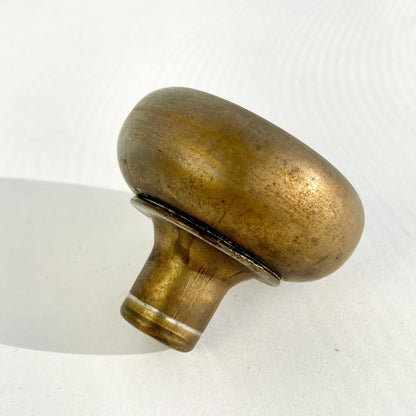 Antique Brass Door Knob Reading Hardware? 2.25" Vintage