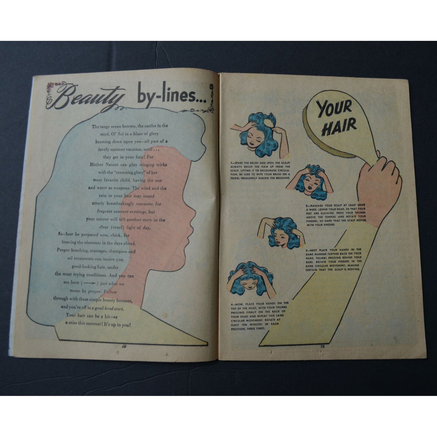Miss America Magazine August 1944 Vintage