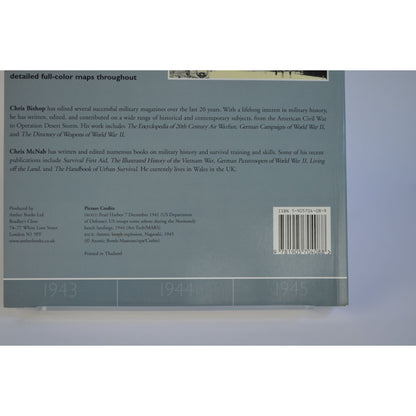 Campaigns of World War II Day by Day Book EXCELLENT CONDITION!