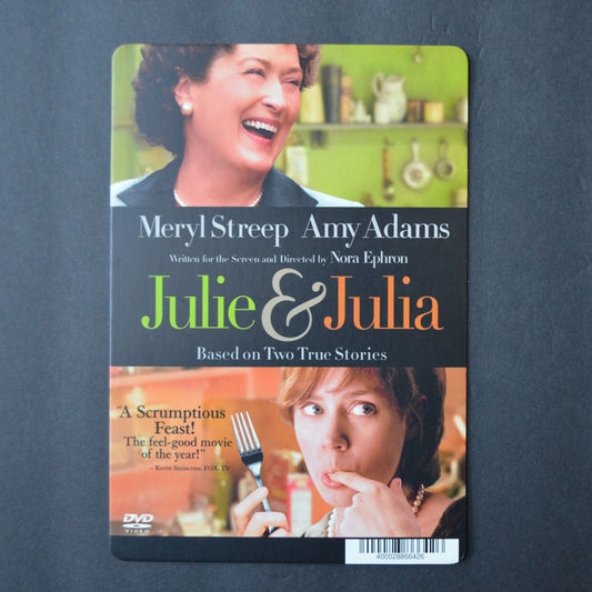 Blockbuster Backer Card Julie & Julia NO DISC