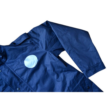 Original Dutch Military Parka High Neck Turn-Down Collar Navy Blue