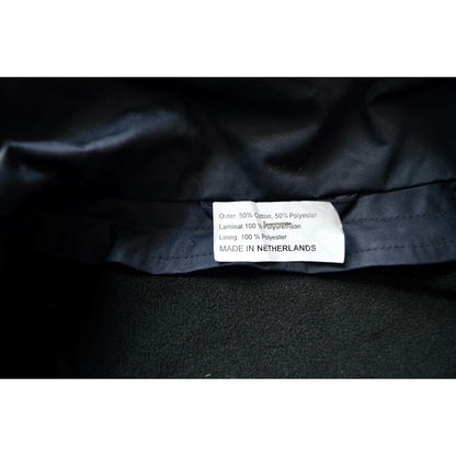 Original Dutch Military Parka High Neck Turn-Down Collar Navy Blue