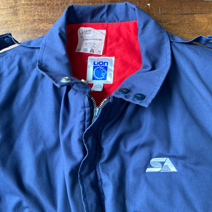 Vintage Super America SA Gas Station Uniform Jacket by Lion Apparel Size XXL
