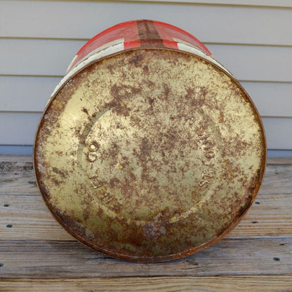 Vintage Midland Products 5-Gallon Oil Can Minneapolis Milwaukee Mason City