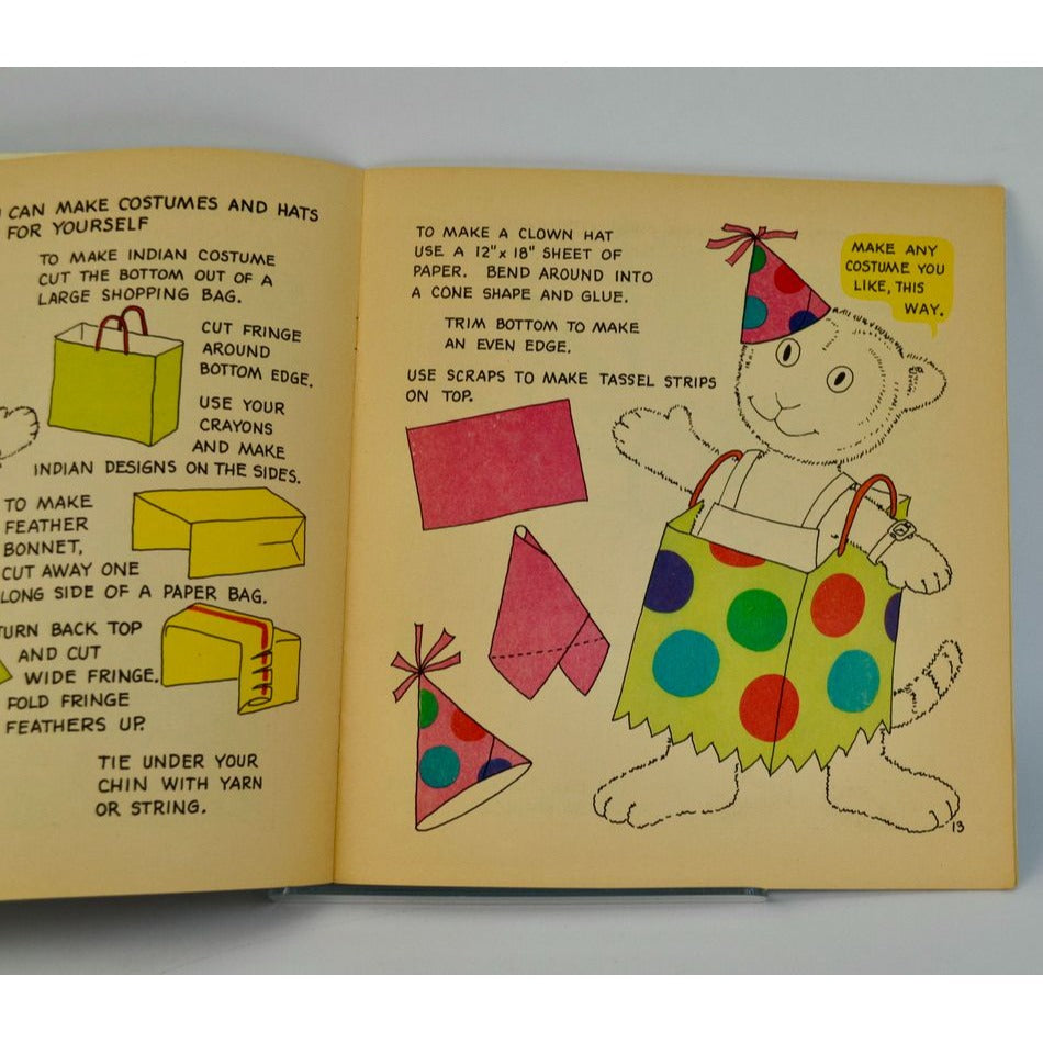 Mister Rogers Neighborhood Festival Of Many Things 1974 Activity Book Vintage
