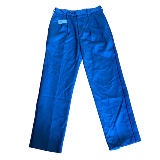 Italian Police Pants Polizia Italia Gray Wool Carabinieri Trousers Pantalone