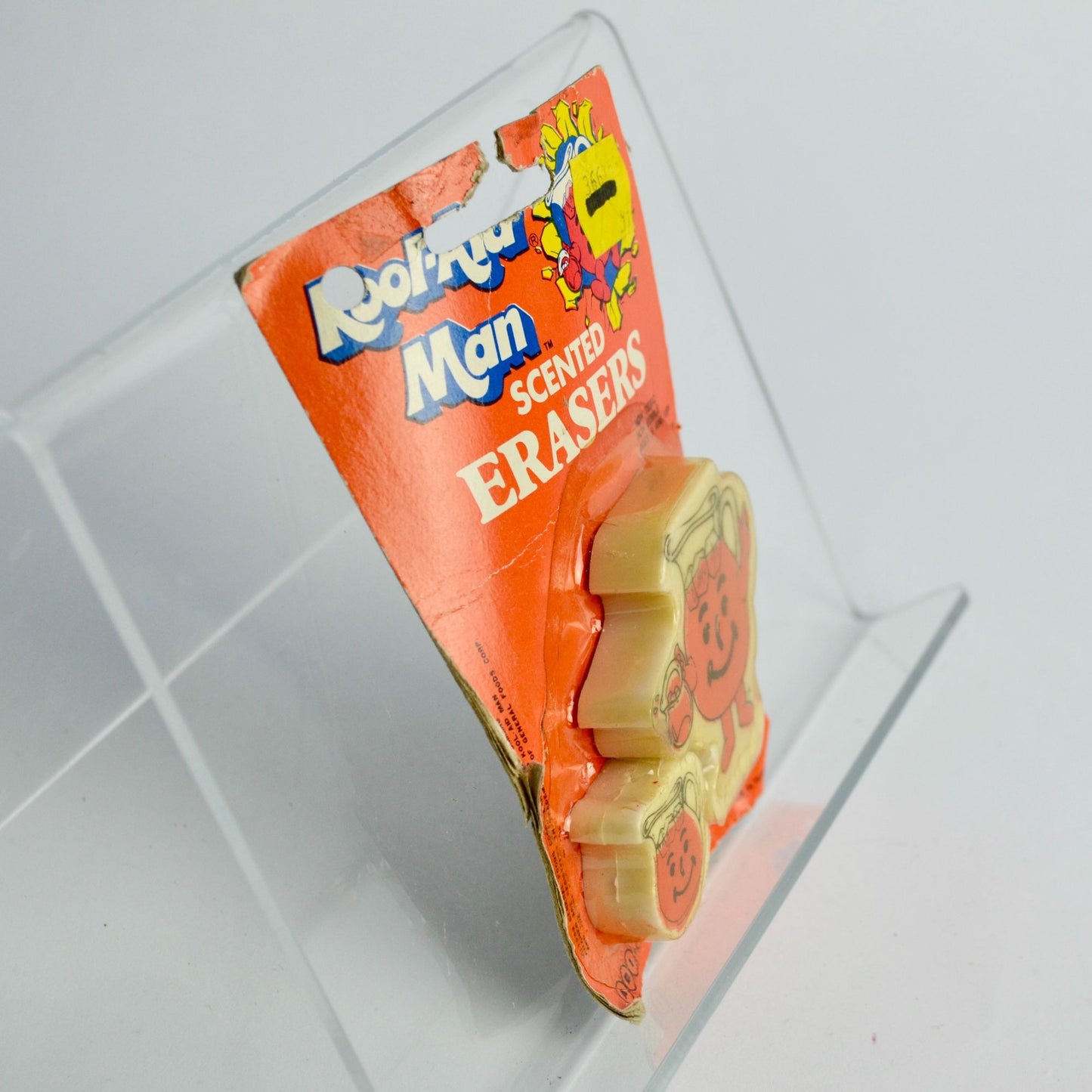 Kool-Aid Man Scented Erasers Vintage NOS New 1983
