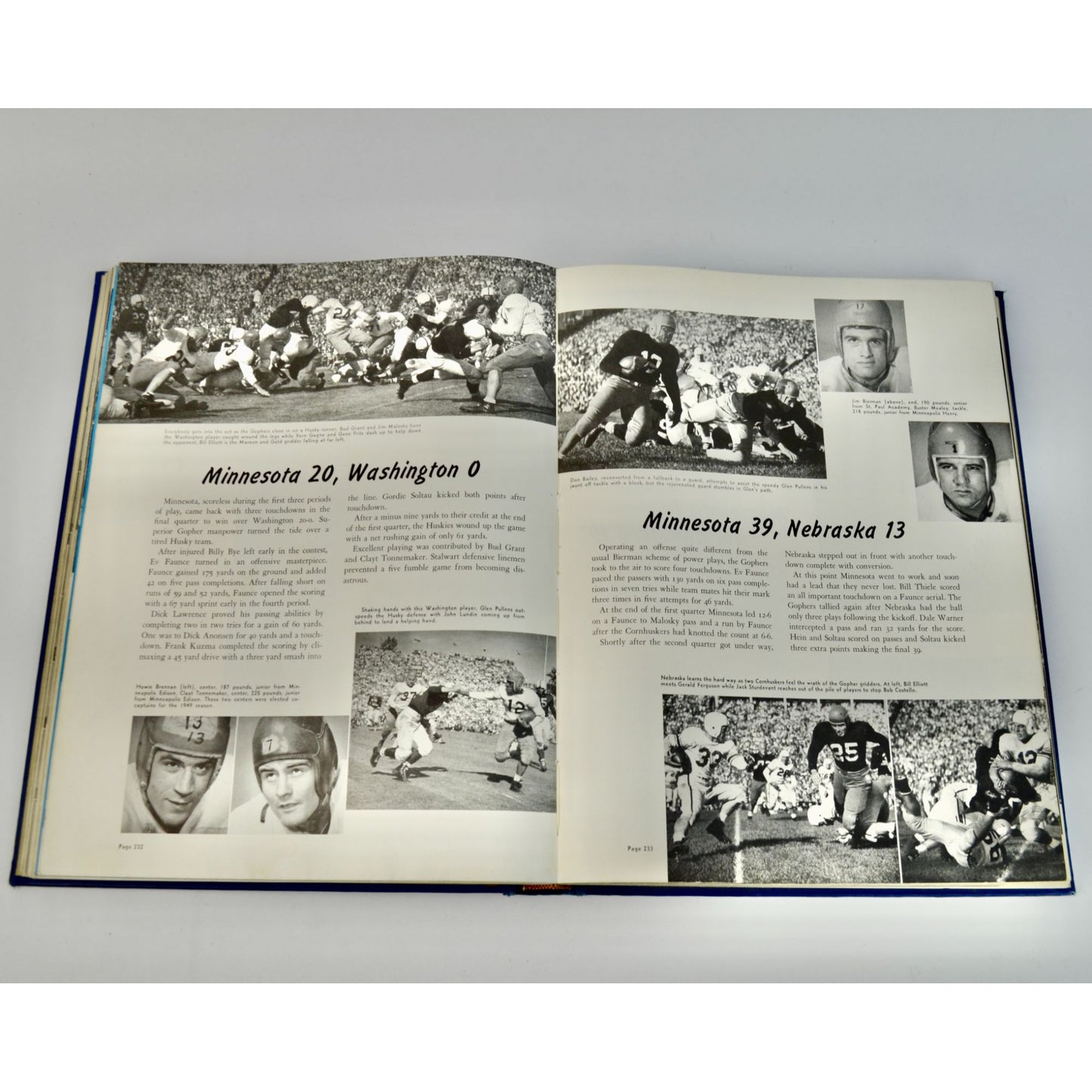 Vintage 1949 University of Minnesota Yearbook Golden Gophers MN