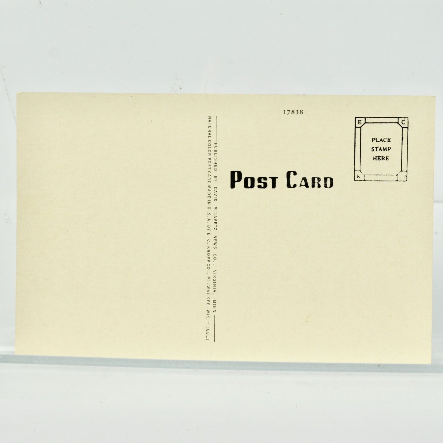 Vintage Mahoning Hull Rust Open Pit Mine Postcard Hibbing Minnesota