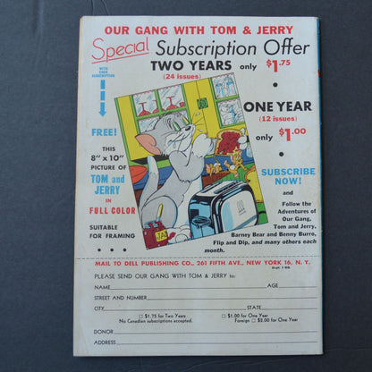 Our Gang with Tom & Jerry September 1948 Vintage Comic Book