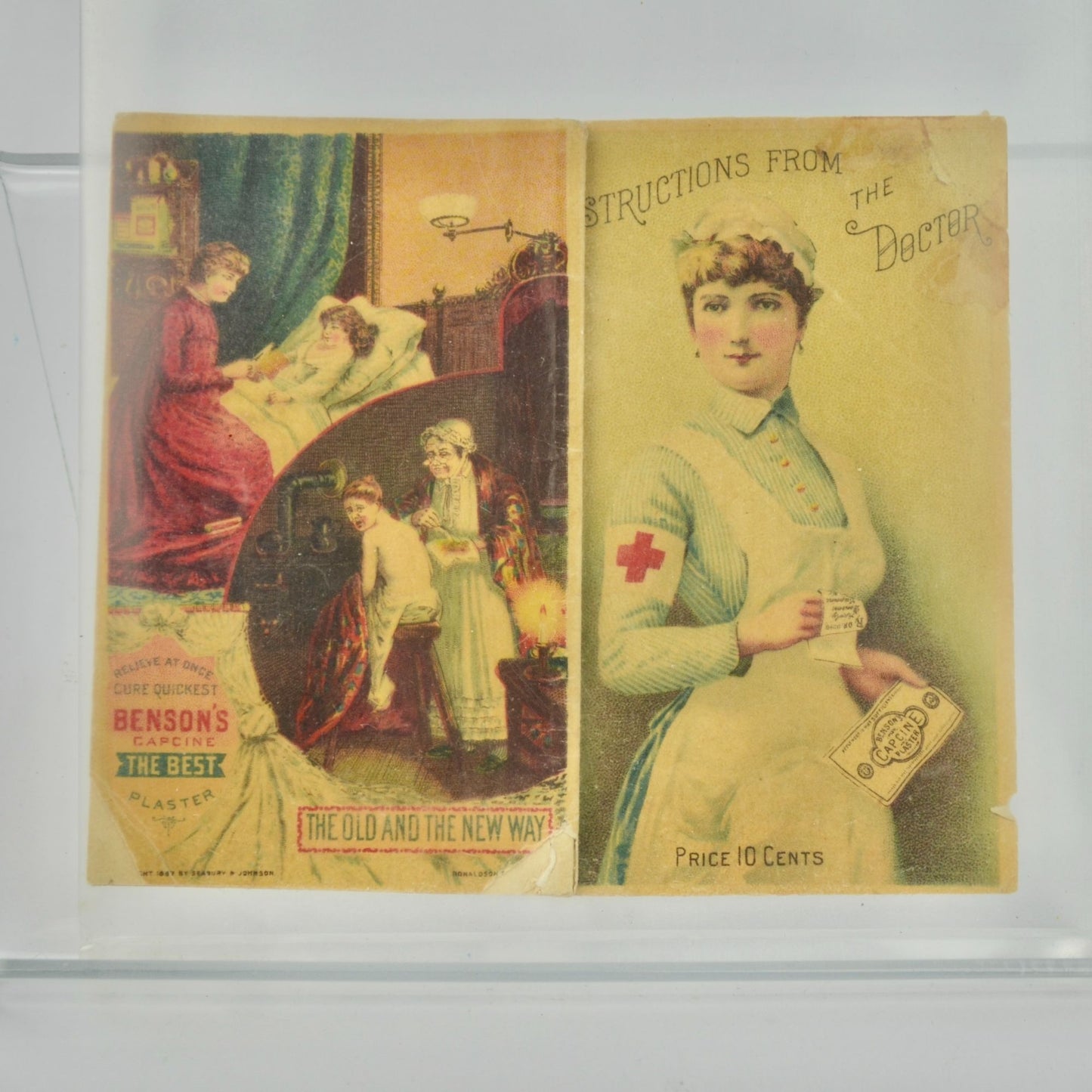 1887 instructions From the Doctor Booklet Antique