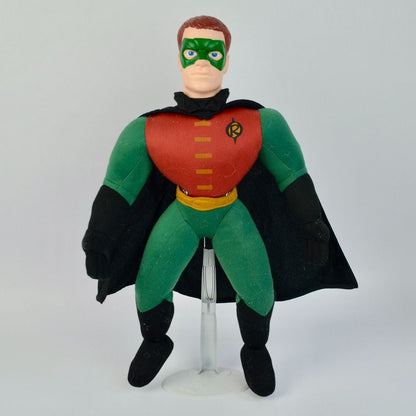 1995 Hasbro Batman Robin Plush Doll with Cape 17"