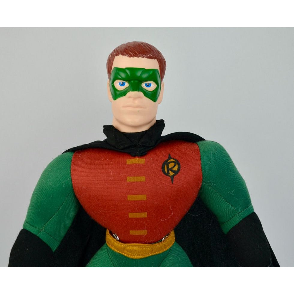 1995 Hasbro Batman Robin Plush Doll with Cape 17"